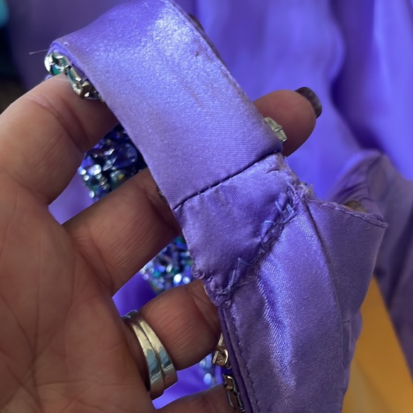 Jovani size 10, smooth transition ballroom, dancing gown - Picture 9 of 14